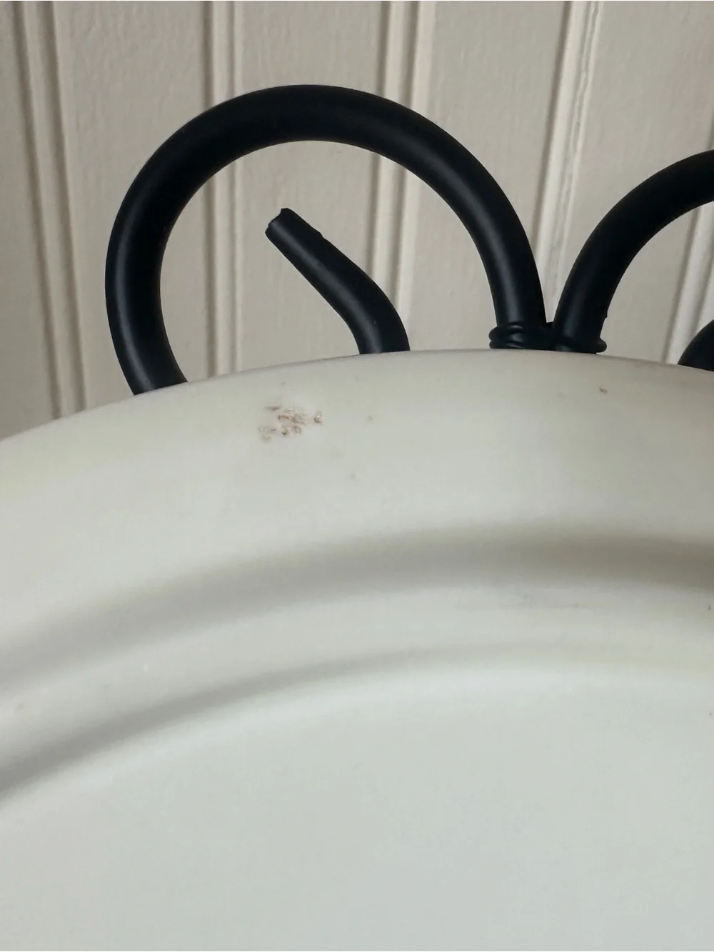 Vintage Superior Hall China Autumn Leaf Cake Plate Hot Plate Trivet 9.75” EUC